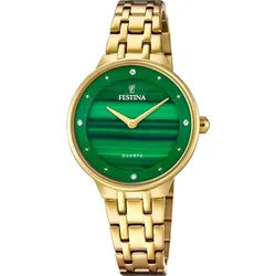 Festina Quarz Damen Mademoiselle F20601/B - grün,gold - 30.5mm