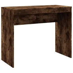 vidaXL Schreibtisch Schreibtisch Räuchereiche 90x40x72 cm Holzwerkstoff 72 cm x 90 cm