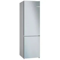 BOSCH Kühl-/Gefrierkombination Serie 4 KGN392LBF, 203 cm hoch, 60 cm breit silberfarben