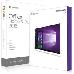 Windows 10 Pro + Office 2016 Home & Student Download