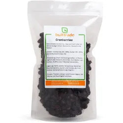buXtrade Cranberries Früchte 5 kg