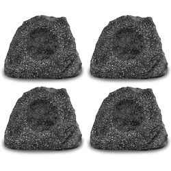 Pronomic SSP-1100 GR Outdoor-Lautsprecher Gartenlautsprecher 50 Watt 4x Set