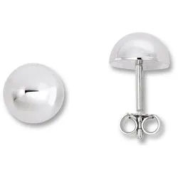 ONE ELEMENT Paar Ohrhänger Halb kugel mit Boden Ohrringe Ohrstecker aus 925 Silber, Bedeutungsvoll & zeitlos – ein Begleiter mit Persönlichkeit silberfarben