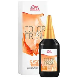 Wella Color Fresh 5/56 hellbraun mahagoni-violett 75ml