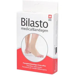 Bilasto Fussgelenkbandage M Ferse offen beige