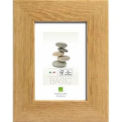 Bilderrahmen , Hellbraun , Holz , Kiefer , rechteckig , 75.4x55.4 cm , Bilder & Rahmen, Bilderrahmen, Bilderrahmen & Fotorahmen