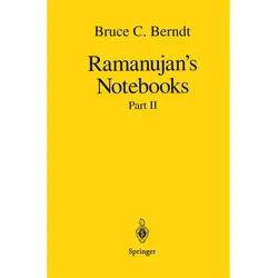 Ramanujan's Notebooks - Bruce C. Berndt, Kartoniert (TB)