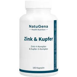 NatuGena Zink & Kupfer Kapseln