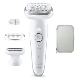 Braun Silk-épil 9 9-030 Epilierer mit flexiblem Kopf für Nass- und Trockenrasur 1 St.