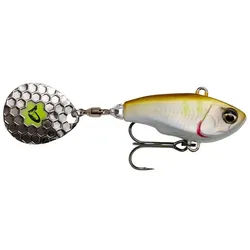Savage Gear Kunstköder, Savage Gear Fat Tail Spin 8cm 24g Sinking Ayu Weitwurfköder 8 cm