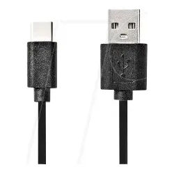N CCGL60600BK10 - USB 2.0 Kabel, A-Stecker > USB-C-Stecker, 1m, schwarz