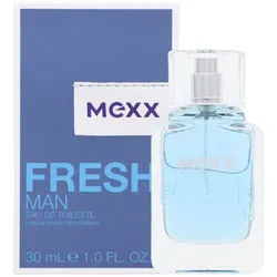 Mexx Eau de Toilette Mexx Fresh Man EDT Natural Spray 30ml Aromatisches Herren Parfüm mit h