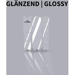 Unleazhed BP01 frame clear glossy S top tube