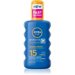NIVEA SUN Protect & Moisture Sonnenspray LSF 15 200 ml