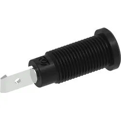 PJP 228-2-C-SW - Sicherheits-Bananenbuchse, 2 mm, M10, schwarz