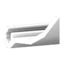 Fiamma Gehäusedeckel für Markise F45s 190 - Farbe Polar Weiß Fiamma Ersatzteilnummer 98673-021