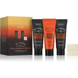Scottish Fine Soaps Thistle & Black Pepper Geschenkset für Herren