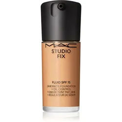 MAC Cosmetics Studio Fix Fluid SPF 15 24HR Matte Foundation + Oil Control mattierendes Foundation SPF 15 Farbton NC37 30 ml