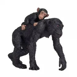 Mojo: Schimpansenbaby - handbemalte Figur