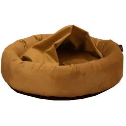 Hundebett , Gelb , Textil , Uni , Füllung: Polyester , 90x18x90 cm , Bezug abnehmbar und waschbar, weich gepolstert, rutschfeste Unterseite, besonders weich , Freizeit & Co, Tierbedarf, Hundebetten