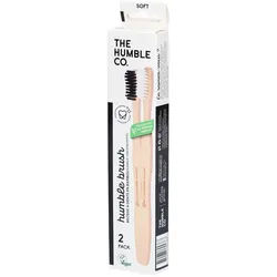 Humble co Humble Brush Adult - schwarz, mittlere Borsten