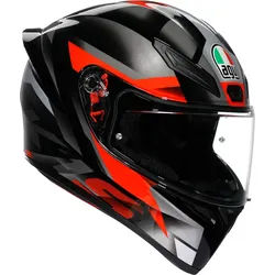 AGV K1 S Fastlap Helm, schwarz-grau-rot, Größe XL für Männer