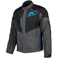 Klim Traverse Gore-Tex Motorrad Textiljacke, schwarz-grau-blau, Größe XL für Männer