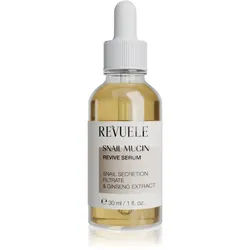 Revuele Snail Mucin Revive Serum regenerierendes Serum für das Gesicht mit feuchtigkeitsspendender Wirkung 30 ml