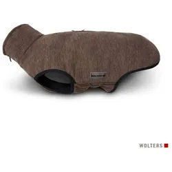 Wolters Hundemantel Fleecejacke Casual braun meliert braun Rückenlänge: 26 cm / Halsumfang: 24 cm Brustumfang: 30 - 38 cm