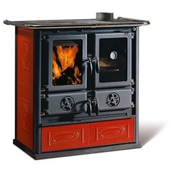 La Nordica Küchenofen | Rosetta 5.0 | Keramik Liberty bordeaux | 7,9 kW