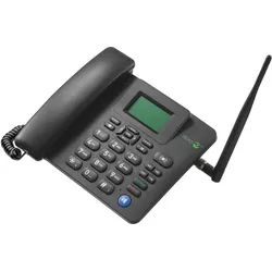 Doro Handy »4100H GSM Tisch Telefon«, Schwarz, 6,84 cm/2,694 Zoll, 0,08 GB Speicherplatz, 11344241-0 Schwarz