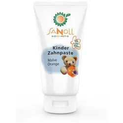 Sanoll Zahnpasta Kinder Zahnpaste - Malve Orange 75ml