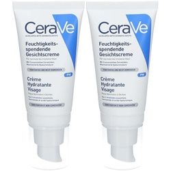 CeraVe Feuchtigkeitscreme für das Gesicht für normale bis trockene Haut 52 ml
