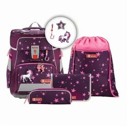 Step by Step Schulranzen Step by Step SPACE Schulranzen-Set "Unicorn Nuala", 5-teilig
