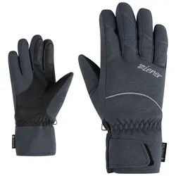 Ziener Skihandschuhe Katima-Z GTX Glove Lady mit Klettverschluss am Handgelenk grau 8.5