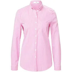 Le chemisier petit col button-down Peter Hahn fuchsia