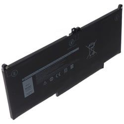Akku passend für Dell Latitude 7300, 7400, Li-Polymer, 7,6V, 7900mAh, 60Wh