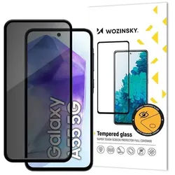 Privacy Glass Tempered Glass Privacy Screen Protector With Anti-Spy Filter For Samsung Galaxy A55