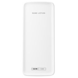 CWS Panel für PureLine Handlotion NT Handlotionsspender, Blende mit Klicksystem zum einfachen Austausch des Frontdesigns, Farbe: weiß