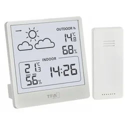TFA Dostmann TFA 35.1176 Cleo mit Wettervorhersage Funkwetterstation