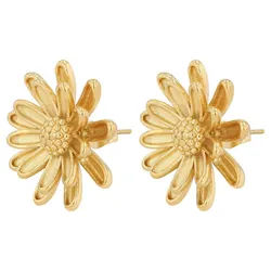 Adelia ́s Paar Ohrhänger Damen Ohrringe – Ohrstecker aus Edelstahl, Ideal zum Verschenken – schlicht und stilvoll goldfarben