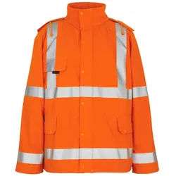 MASCOT Feldbach Regenjacke SAFE AQUA Hi-vis Orange XS - 50101-814-14-XS - Hi-vis Orange