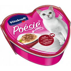 Vitakraft Poésie® + Kalb in Käsesauce 85g (Rabatt für Stammkunden 3%)