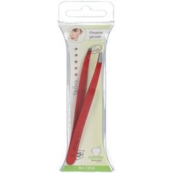 mörser Pinzette 9 cm gerade rot