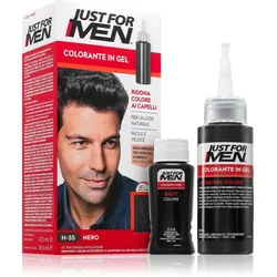 Just for Men Color Kit Tönung-Haarfarbe für Herren Farbton H-55 Real Black 1 St.