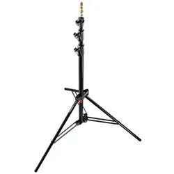 Manfrotto 1005BAC-3 Stativ Ranker AC Schwarz, 3-teilige Säule, 3er Pack