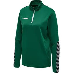 hummel Authentic 1/2-Zip Sweatshirt Damen evergreen XL