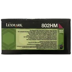 LEXMARK 802HM 80C2HM0 MAGENTA TONER - 3000 SEITEN FÜR CX-410DE