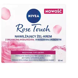 NIVEA ROSE TOUCH FEUCHTIGKEITSSPENDENDE GEL-CREME 50ML