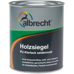 Albrecht Holzlack Albrecht Holzsiegel PU 750 ml farblos seidenmatt